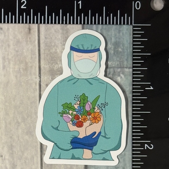 ๐10/$10๐ Healthcare Nurse Doctor Reusable Waterproof Vinyl Sticker Decal - Picture 1 of 1